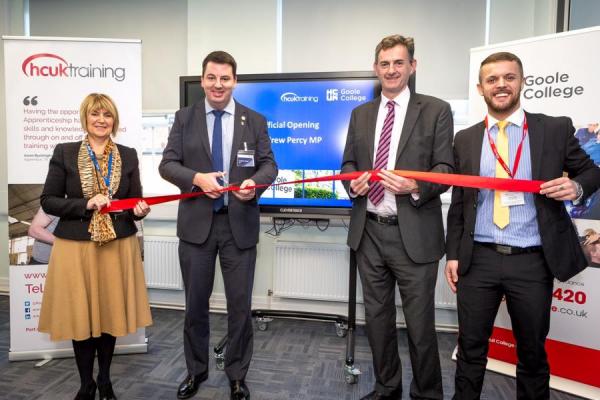 Andrew Opens Goole Business & Logistics Centre