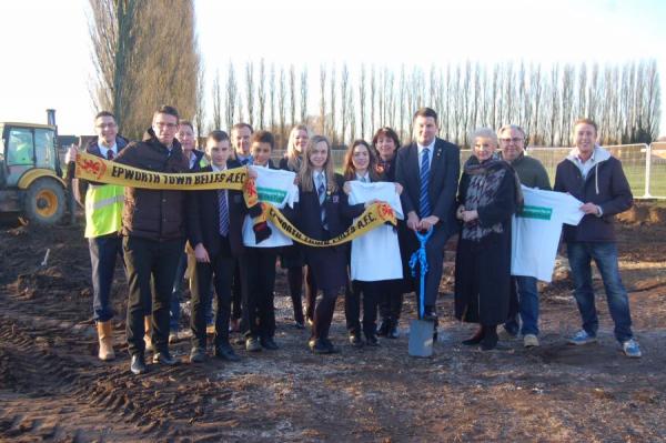Andrew Welcomes New £800,000 Sports Facility for South Axholme Academy and Epworth Town Colts