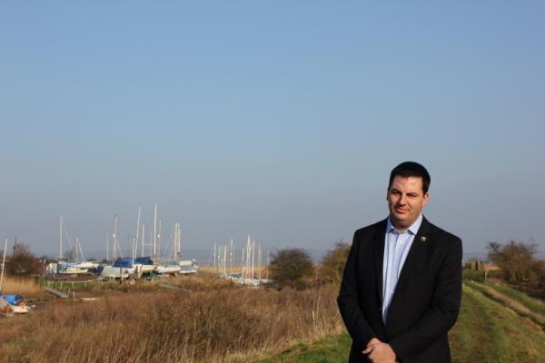 Andrew Meets Minister in Continued Campaign on Humber Flood Defences