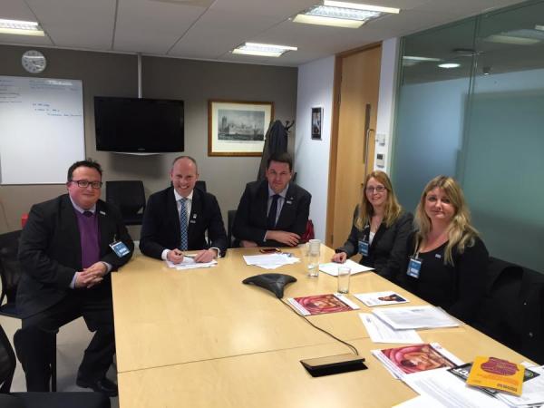 Crohn’s and Colitis UK Meet with Minister for Disabled People