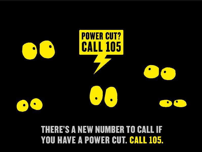 Andrew Supports Launch of New 105 Power Cut Number