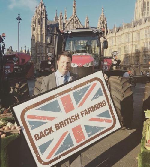 Andrew Supports Local Farmers