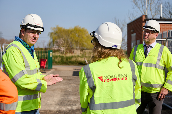 Andrew Visits Haxey Primary Substation to Discuss Northern Powergrid’s Upgrade Scheme