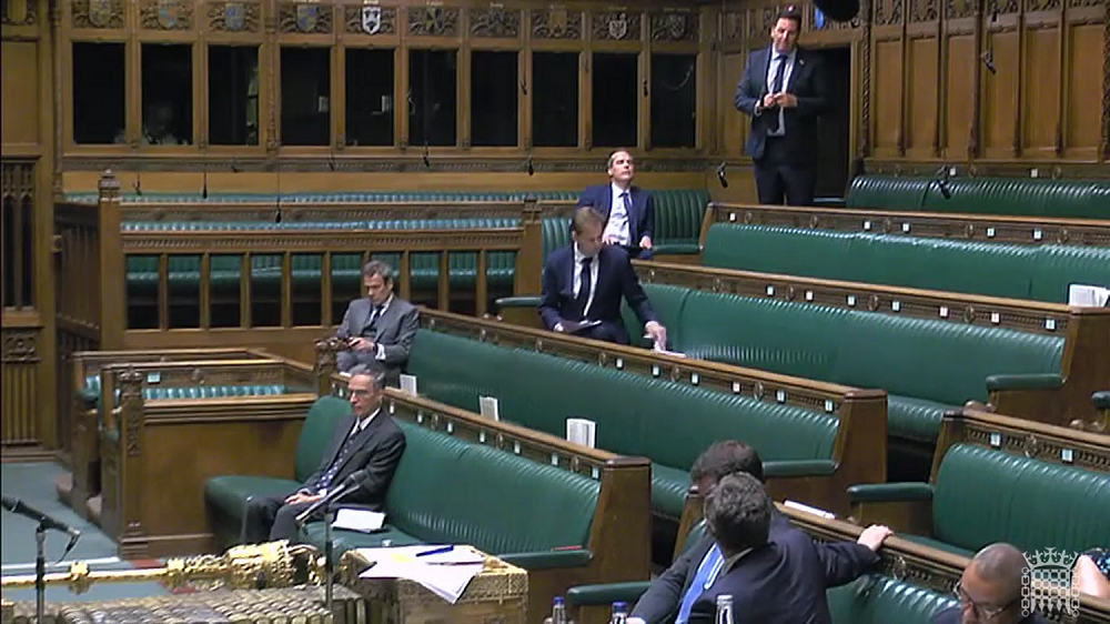 Andrew Attends Ukraine Debate in Commons