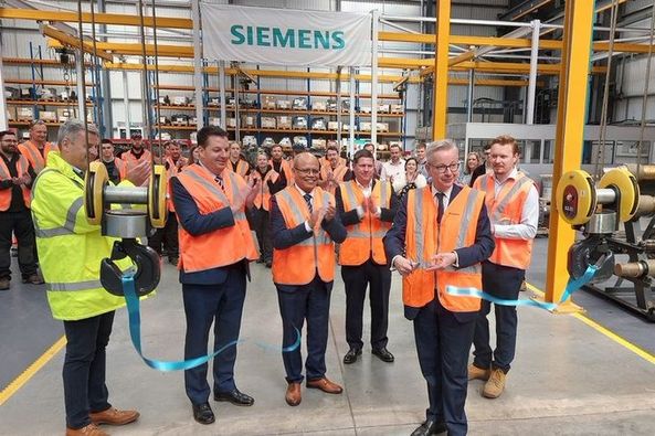 Siemens Components Facility Opening