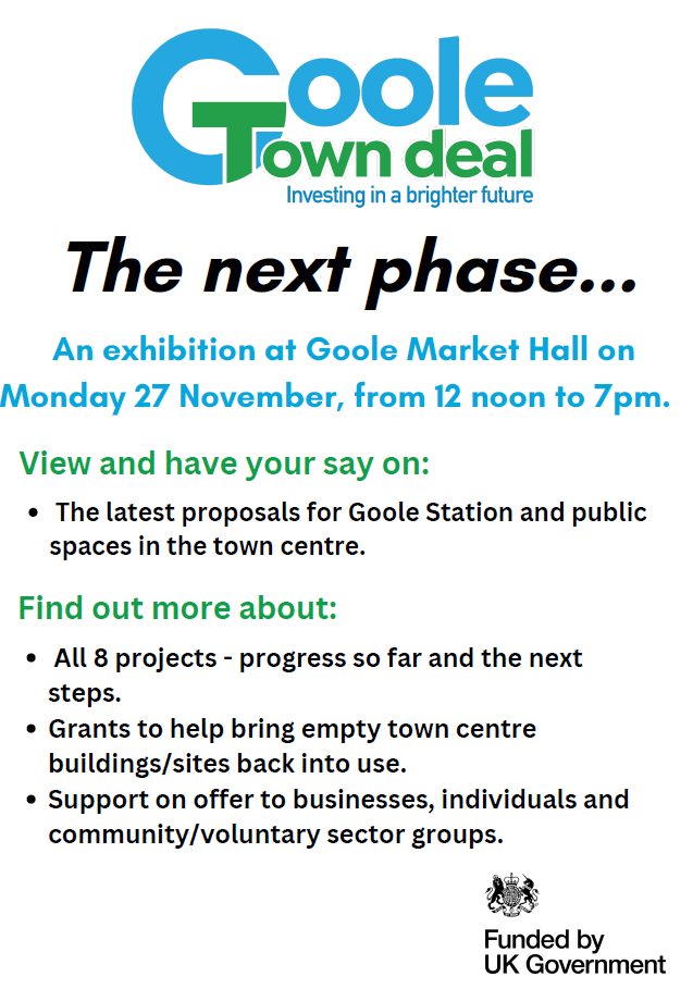 Goole Town Deal - Next Phase Event